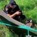 БПЛА сбили над Киевом: обломки летели в высотку: чем закончилось. ФОТО