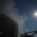 Пожежні гвинтокрили залучили до ліквідації наслідків атаки рф у Києві: показали нові фото і відео