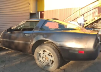 В Украине на свалке нашли редчайшую мечту водителя: как выглядит Chevrolet Corvette 80-х по цене в миллион