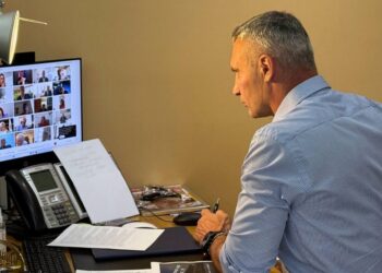 Кличко встретился с лидерами ЕС по поводу переговоров в Вашингтоне