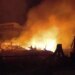 Пожары и поврежденные здания: последствия атаки в Хмельницком