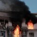 Ракеты летели одна за другой: момент удара по Кабмину попал на видео