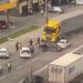 Работник ТЦК убегал от полиции, наехал на инспектора и совершил ряд ДТП. ВИДЕО