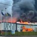 Во Львове после российской горит индустриальный парк, — Садовый. ВИДЕО