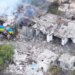 В Торском ВСУ  подняли украинский флаг. ВИДЕО