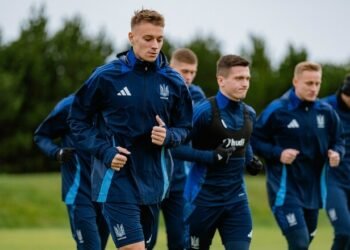 ВИДЕО. Прогулка сборной Украины перед игрой с Азербайджаном