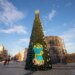 Із заходами безпеки, невеличкою ковзанкою та обмеженнями по "світлу": головну ялинку України встановлять на Софійській площі