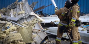 В Николаеве после удара «Шахеда» по промышленному объекту число раненых возросло