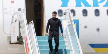 Зеленский прибыл в США для встречи с Трампом