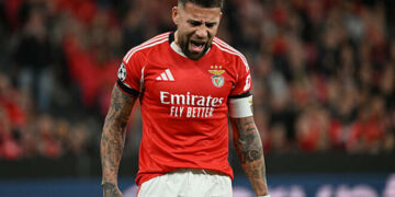 Отаменди вышел на 3-е место по количеству матчей в ЛЧ среди аргентинцев