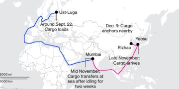 Танкер с российской нефтью прибыл в Китай по запутанному маршруту, – Bloomberg