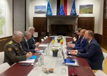 Встреча Сибиги и главы Минобороны Бельгии: обсудили поставку F-16 и военную помощь