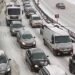 Рух у центрі Києва ускладнено: великі затори через ремонт дороги