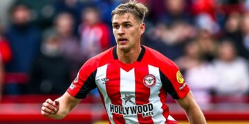 Український півзахисник Брентфорда Єгор Ярмолюк забив дебютний гол в англійській футбольній Прем'єр-лізі