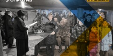 В Луганской области оккупанты организовали религиозные молебны вблизи линии фронта с участием детей