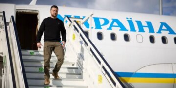 Владимир Зеленский прибыл в Литву на встречу Люблинского треугольника