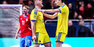 Україна виходить до чвертьфіналу Євро-2026 з футзалу після перемоги над Чехією