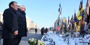 Глава МИД Норвегии прибыл в Киев, чтобы обсудить мирные усилия