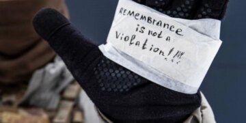 Воїни ЗСУ запустили флешмоб "Пам'ять не є порушенням" на підтримку українських олімпійців