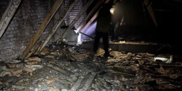 Дроны РФ уничтожили здание районной администрации в Черниговской области