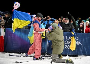 Офіцер ЗСУ зробив пропозицію фристайлістці Катерині Коцар після її виходу в фінал Олімпійських ігор