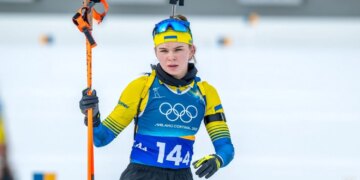 Дебют Дарини Чалик на Олімпіаді: яке місце вдалось здобути Україні у жіночій естафеті з біатлону