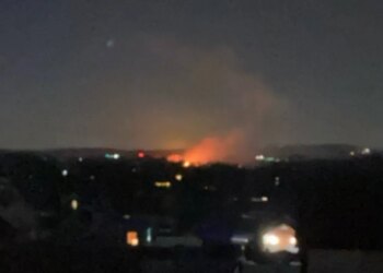 Двойная детонация: дрон ВСУ поджег склад оккупантов под Белгородом. ВИДЕО