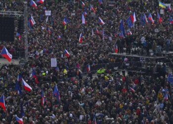 В Чехии прошли массовые протесты против властей