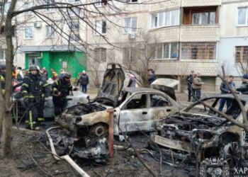 Дроны РФ нанесли удар по Харькову: есть попадания и раненые