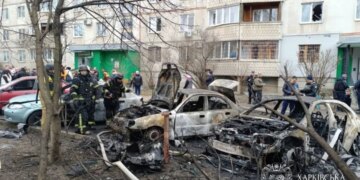 Дроны РФ нанесли удар по Харькову: есть попадания и раненые