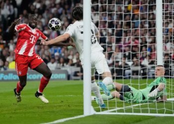 "Реал" з Луніним програв "Баварії", "Спортинг" поступився "Арсеналу" у перших матчах 1/4 фіналу ЛЧ