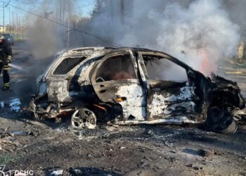 В Донецкой области под обстрелами оказались Славянск и Красноторка. ФОТО