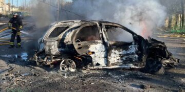 В Донецкой области под обстрелами оказались Славянск и Красноторка. ФОТО