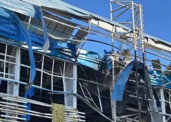 Атака БПЛА рф на Суми 21 квітня – пошкоджено легкоатлетичний манеж держуніверситету