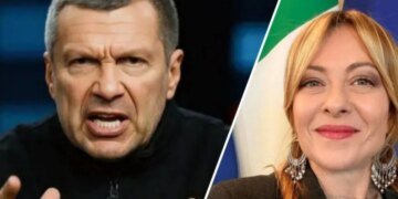 Италия вызвала посла РФ из-за оскорбительных высказываний Соловьева в адрес Мелони