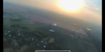 Экипаж «Рубин» сбил реактивный «Шахед» с помощью перехватчиков STING. ВИДЕО