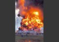 Пермская катастрофа круче, чем в Туапсе: как украинские дроны превратили российские резервуары в ядовитый факел. ВИДЕО