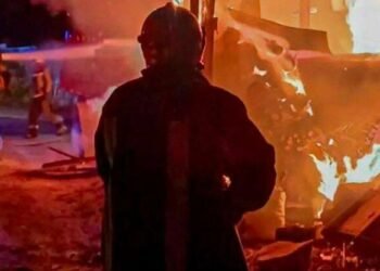 Загоряння вагончика серед ночі на Київщині: є постраждалий