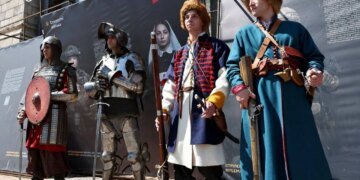 Еволюція українського піхотинця від Русі до сучасності – у Києві до Дня піхоти відбувся флешмоб