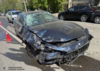 Водій Maserati отримав підозру за ДТП на столичному Печерську