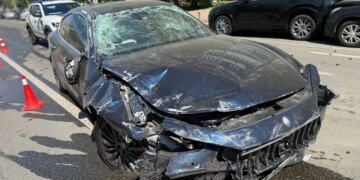 Водій Maserati отримав підозру за ДТП на столичному Печерську