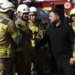 Зеленський побував на місці зруйнованої ударом російської ракети багатоповерхівки у Києві