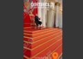 Вооруженный захват в Эрмитаже: бизнесмен занял императорский трон для обращения к Путину. ВИДЕО
