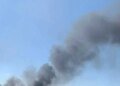 Над Киевом летает дрон, слышны взрывы