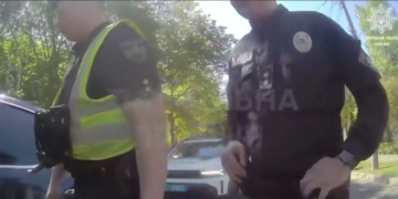Погоня в центрі Києва: п’яний водій влаштував ДТП, – ВІДЕО