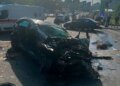 Чотири людини загинули, ще троє отримали поранення: з'явилось відео моменту моторошної ДТП у Києві