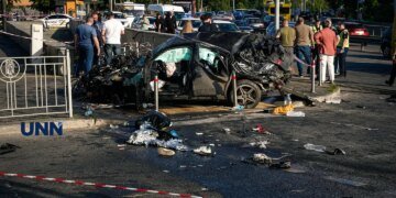 За Mercedes затриманого за смертельну ДТП у Києві налічується 39 порушень ПДР, переважно за швидкість – поліція