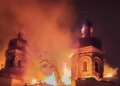 росія атакувала Успенський собор Києво-Печерської лаври під час обстрілу – ПЦУ оприлюднила фото