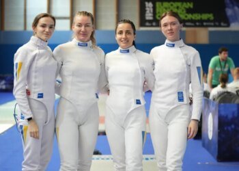 Українські шпажистки вибороли бронзу чемпіонату Європи з фехтування