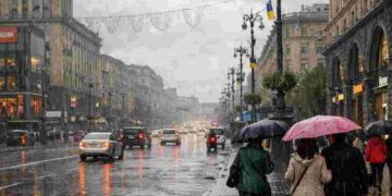 Прогноз погоди у Києві на 17 червня: хмарно, дощі та комфортна температура